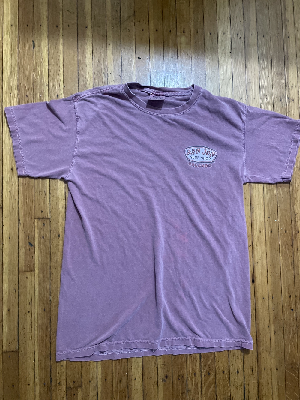 Ron Jon Short Sleeve Tee in Dusty Rose